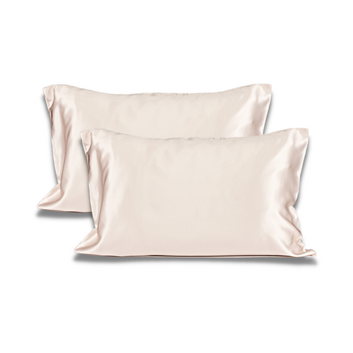 Ice Silk Pillowcase Bundle | Bundle of 2 - Apricot